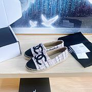 Chanel Tweed Grosgrain Espadrilles Multicolor  - 2