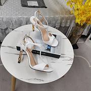 Tom Ford White Leather Galaxy Sandal - 3