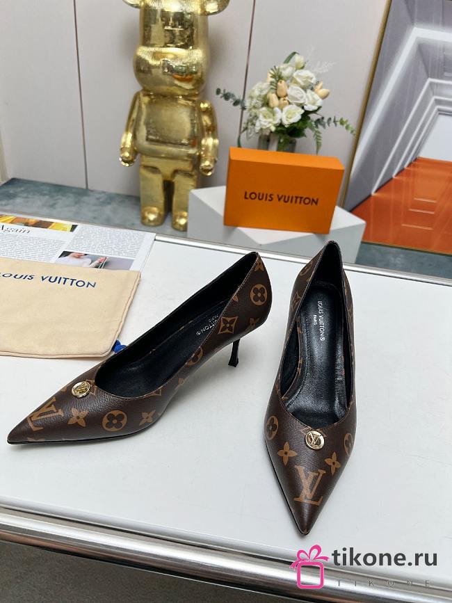  Louis Vuitton Cherie Pump ‘Patent Monogram’ High Heels - 1