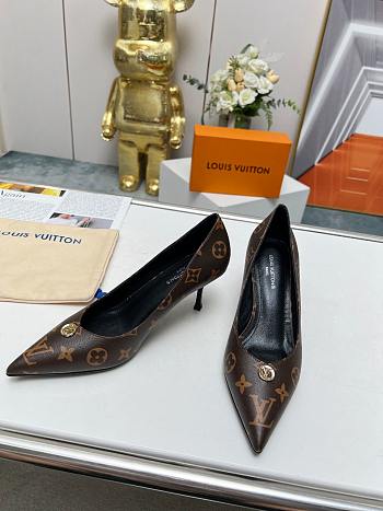  Louis Vuitton Cherie Pump ‘Patent Monogram’ High Heels