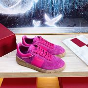 Valentino UpVillage Suede Pink Sneakers  - 1