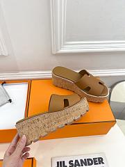 Hermès Eze 30 Brown Sandals - 2