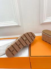 Hermès Eze 30 Brown Sandals - 3