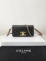 Celine Multi- Pochette Triomphe Canvas Bag - 20.5×14×4cm - 1