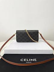 Celine Multi- Pochette Triomphe Canvas Bag - 20.5×14×4cm - 4