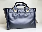 Chanel Calfskin Medium Deauville Tote Black 33cm - 4