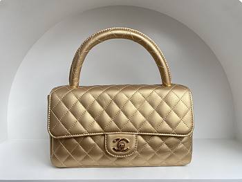 Chanel Kelly Gold Flap Bag 25cm 