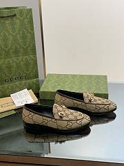 Gucci Jordan Jumbo GG Canvas Loafers - 4