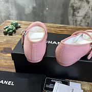 Chanel Pink Flat Shoes - 5