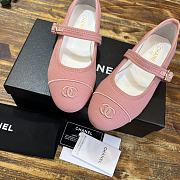 Chanel Pink Flat Shoes - 3