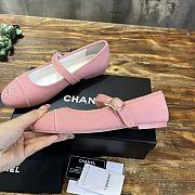 Chanel Pink Flat Shoes - 2