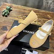 Chanel Nude Flat Shoes - 4