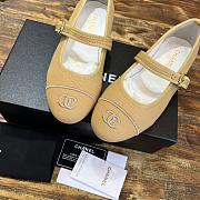 Chanel Nude Flat Shoes - 2