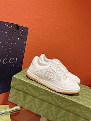 Gucci White Off White Grey Sneakers  - 4