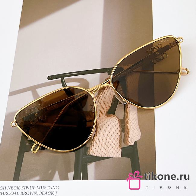 Loewe Cat Eyes Metal Sunglasses - 1