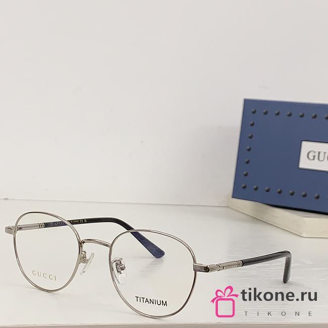 Gucci Round Metal Frames Glasses - 1