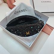 Chanel Black Headbands - 1