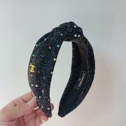 Chanel Black Headbands - 5