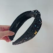 Chanel Black Headbands - 2