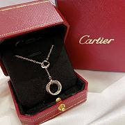 Catier Trinity Necklace 18k Gold - 2