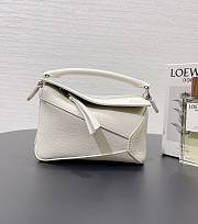 Loewe Mini Puzzle White Bag - 18x12.5x8cm - 1