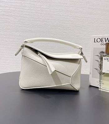 Loewe Mini Puzzle White Bag - 18x12.5x8cm