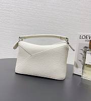 Loewe Mini Puzzle White Bag - 18x12.5x8cm - 5