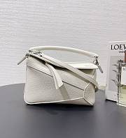 Loewe Mini Puzzle White Bag - 18x12.5x8cm - 4