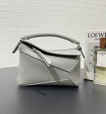 Loewe Mini Puzzle Grey Bag - 18x12.5x8cm