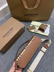 Bubbery Classic Plaid Bag Briar Brown - 24x8x14cm - 2