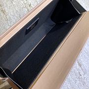 Fendi Blush Pink Leather Horizontal Box Bag - 24x10.5x5cm - 5