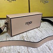 Fendi Blush Pink Leather Horizontal Box Bag - 24x10.5x5cm - 4