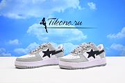 A Bathing Ape Bapesta Jjjjound White Navy - 1