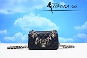 Chanel Lambskin Quilted Mini Coco Charms Bag 20cm - 1