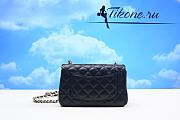 Chanel Lambskin Quilted Mini Coco Charms Bag 20cm - 3