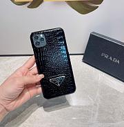 Prada Crocodile Pattern Phone Case - 2