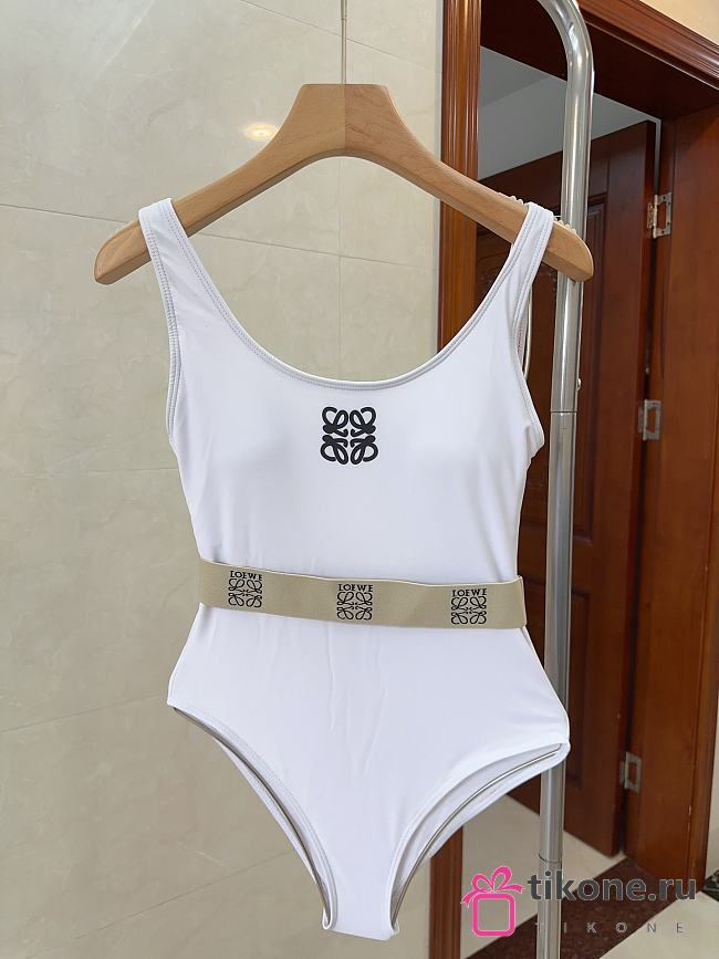 Loewe White Swimsuit - 1