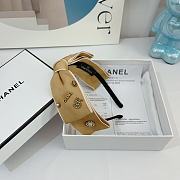 Chanel Beige Bowtie Headbands - 5