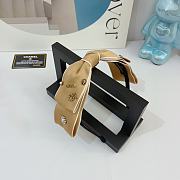 Chanel Beige Bowtie Headbands - 2