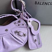 Balenciaga Le Cagole Light Violet Bag - 26x16x10cm - 2