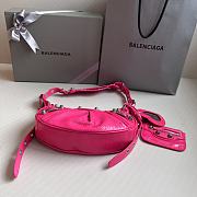 Balenciaga Le Cagole Hot Pink Bag - 26x16x10cm - 4