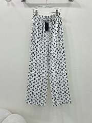 Louis Vuitton Monogram Black/White Pants - 1