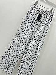 Louis Vuitton Monogram Black/White Pants - 4