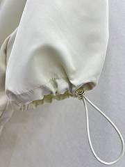 Prada White Silk Mini Dress - 4