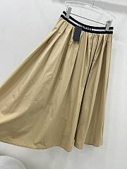 Prada Re-Nylon Beige Full Skirt - 5
