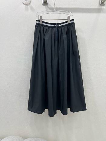 Prada Re-Nylon Black Full Skirt