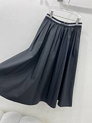 Prada Re-Nylon Black Full Skirt - 5