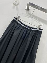 Prada Re-Nylon Black Full Skirt - 4
