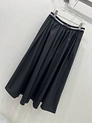 Prada Re-Nylon Black Full Skirt - 2