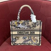 Dior Book Tote Jadin D'Hiver Bag Cream 26cm - 1